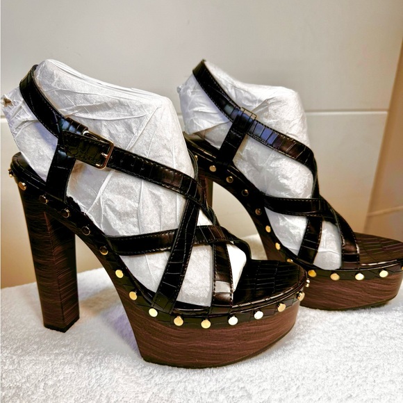 JLO by Jennifer Lopez Brown Gandet Platform Sandal - Picture 2 of 8